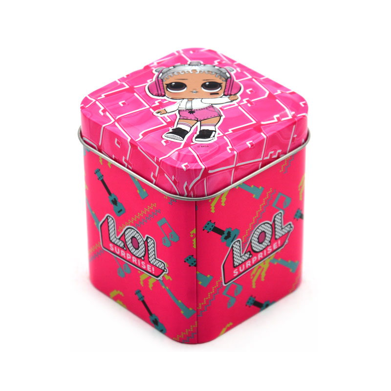 Square Doll Tin