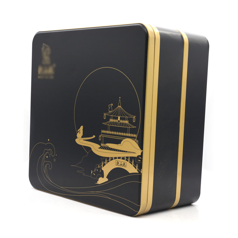 Moon Cake Tin Stacking Box