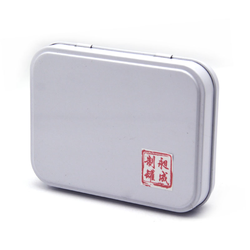 White Coat Tin Hinge Box