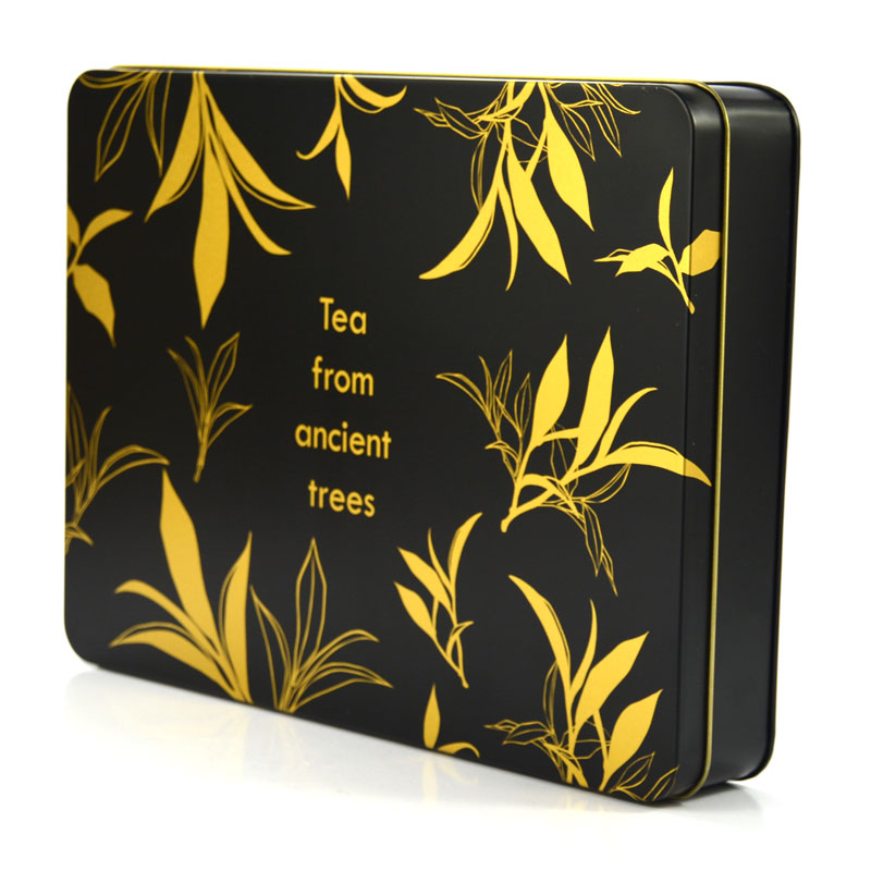 Tea Rectangle Tin Box